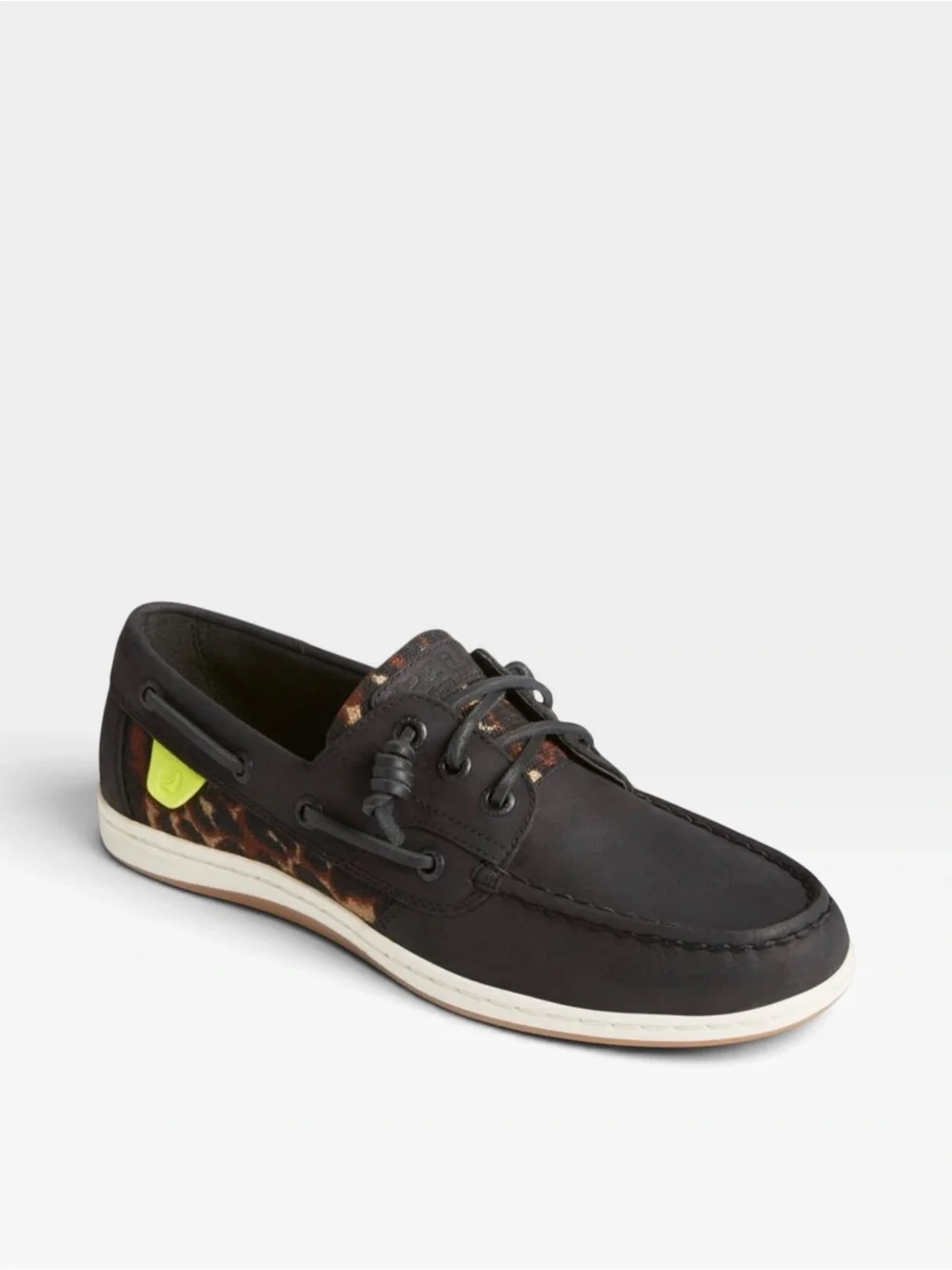 Sperry Songfish Cheetah Boat Shoes